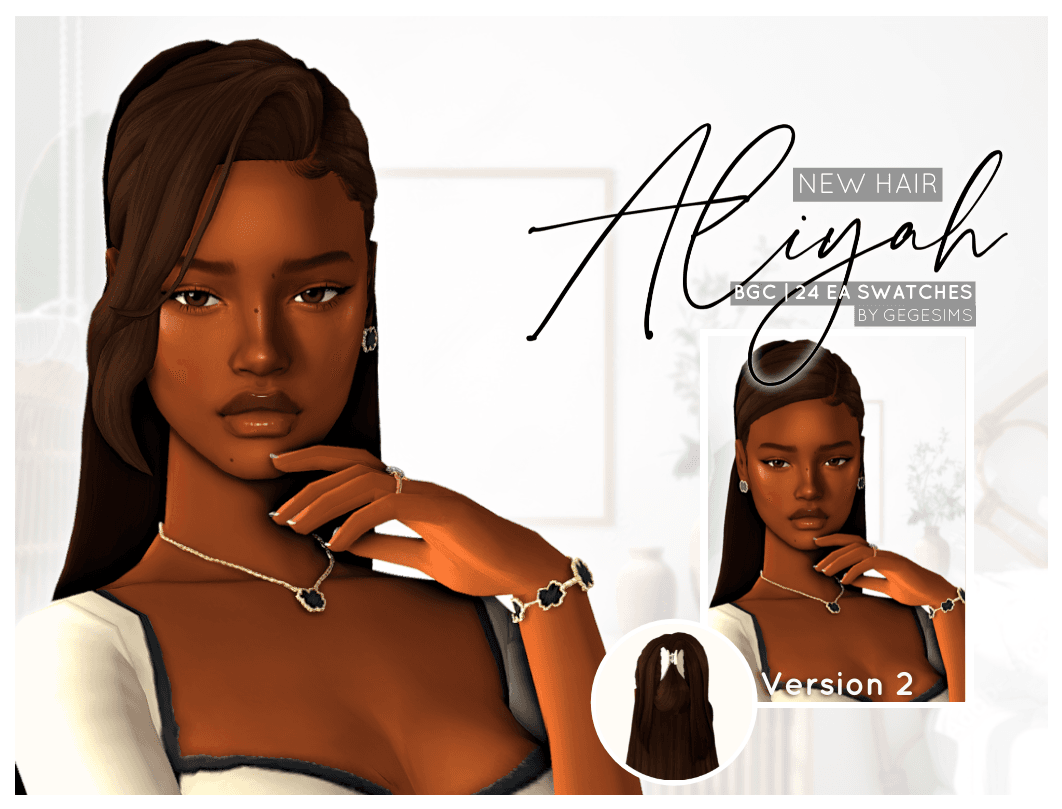 Скриншот мода Прическа Aliyah Hair